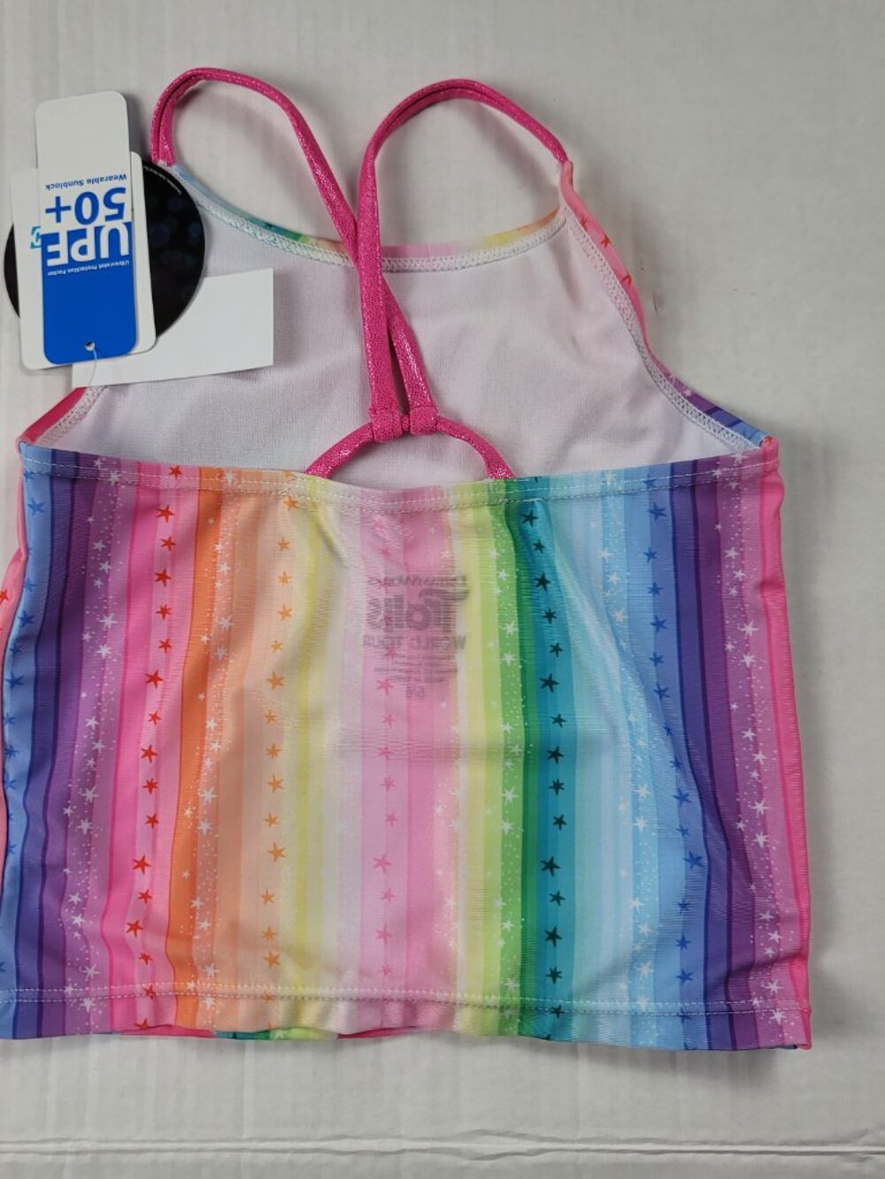 Girls Swimsuit Bundle Size 5/6 Trolls Floatimini Coverup Lot - Picture 5 of 16